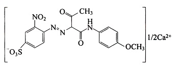 169號黃化學(xué)結(jié)構(gòu)圖