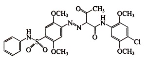 97號(hào)黃化學(xué)結(jié)構(gòu)圖