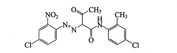 98號黃化學(xué)結(jié)構(gòu)圖