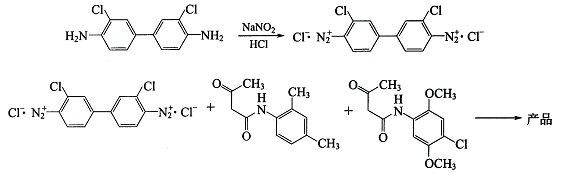 176號(hào)黃反應(yīng)過程