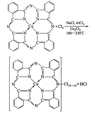 酞青綠生產(chǎn)方法圖